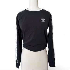 Black Adidas Long Sleeve Shirt